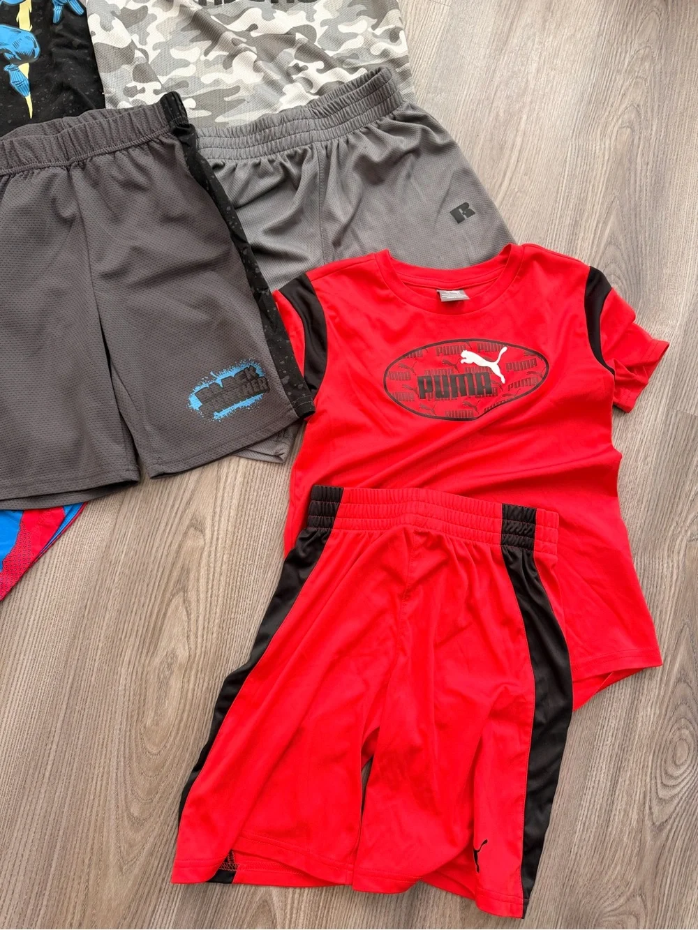 Boys Athletic Set Lot Bundle (7 Sets) Size 8
